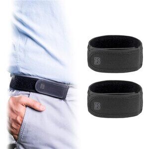 Titan No Buckle Elastic Belt For Men — Fits 1.5 Inch Belt Loops, Comfortable